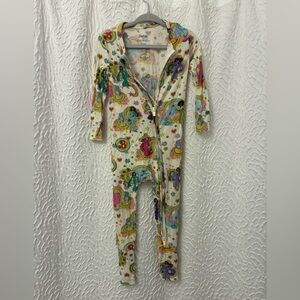 Posh Peanut groovy barbie 12-18 zippy bamboo